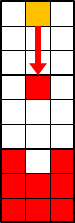 １面の揃え方３－４（ルービックキューブ平面図）